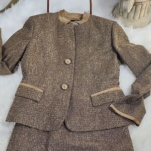 Nipon Boutique Size 4 Jacket~Blazer Coat & Skirt Size 4 Dressy